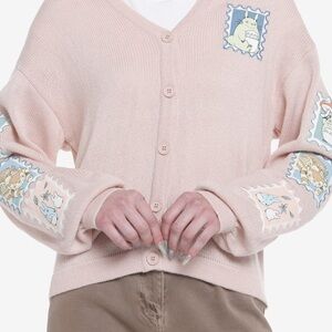 Hot Topic Studio Ghibli My Neighbor Totoro Stamp Girls Cardigan Size XXL 2X